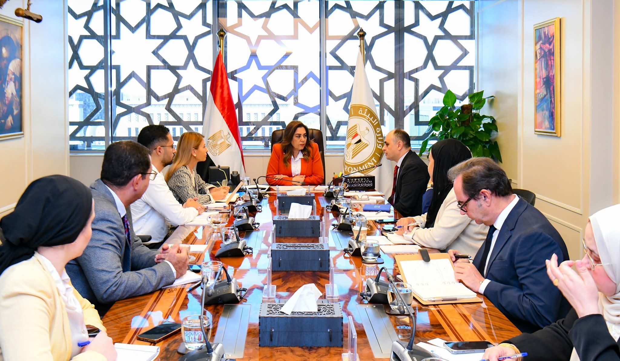 د. منال عوض توجه بالتعاون مع اليونسكو في إعلان أول محمية جيولوجية بالفيوم ... وتقديم الدعم لليونسكو للمشاركة في مؤتمر اتفاقية برشلونة لحماية البحر المتوسط من التلوث