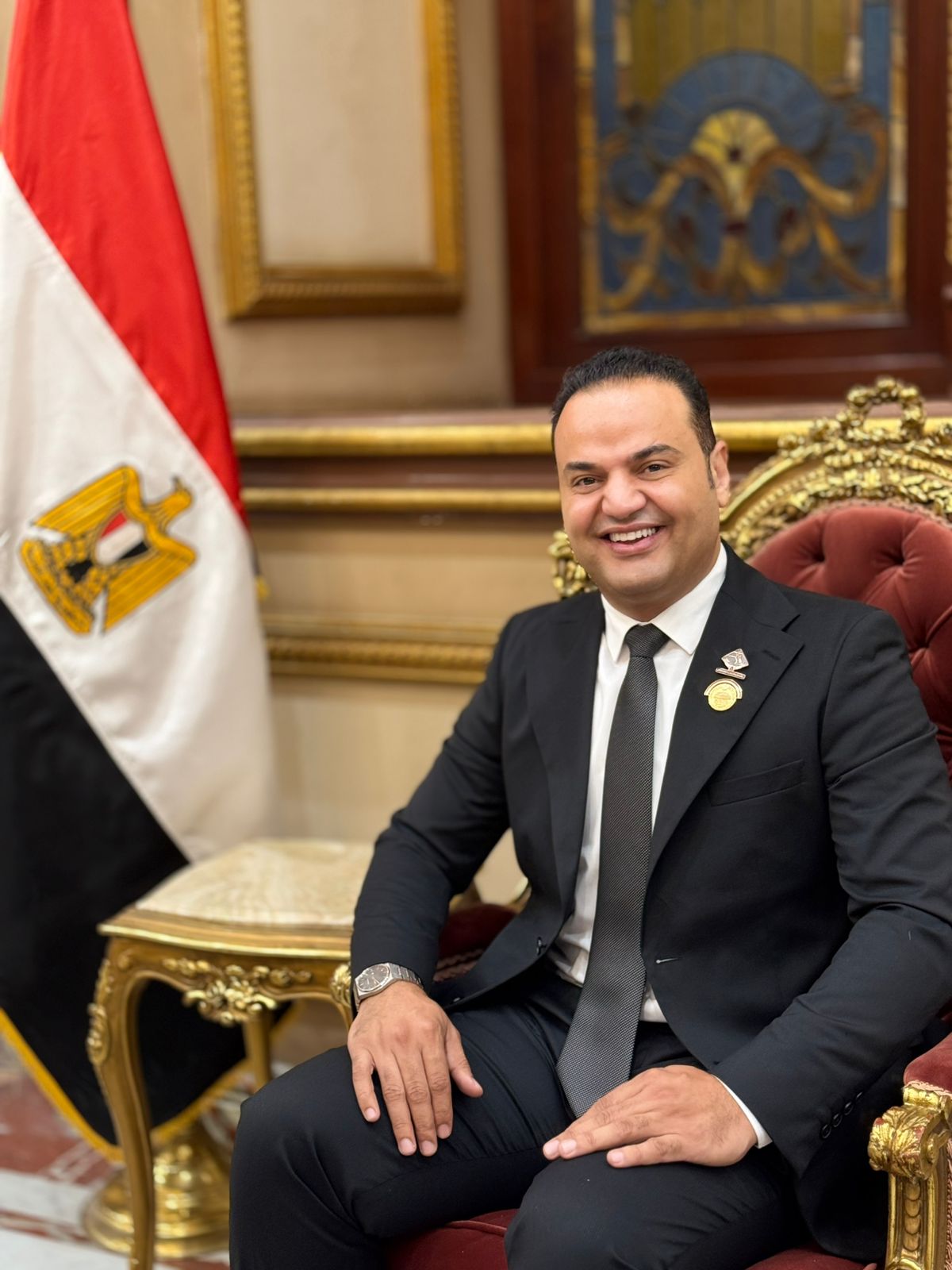 النائب الحسيني الليثي ممثل تنسيقية شباب الأحزاب وحزب الإصلاح والتنمية: تذليل معوقات الاستثمار للمصريين بالخارج والشباب.. وتنمية الصعيد في الصدارة