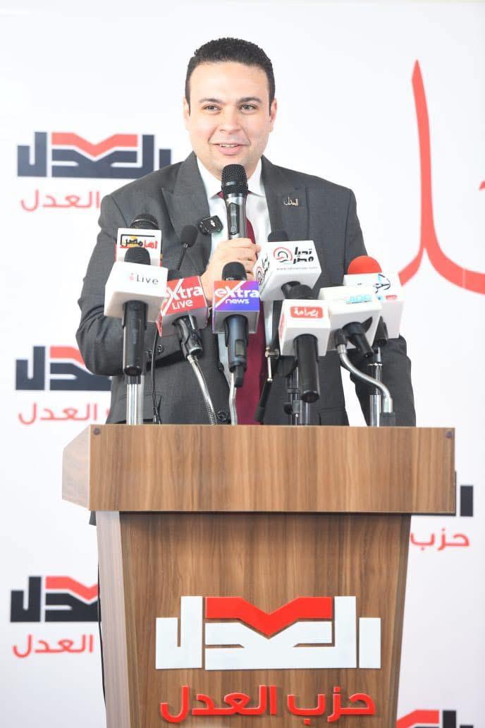 ترشح رئيس حزب العدل لانتخابات مجلس النواب