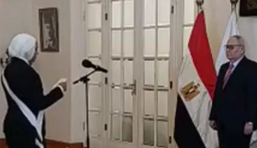 48 قاضية...أول دفعة قاضيات فى تاريخ مجلس الدولة يؤدين اليمين أمام رئيس المجلس.. صور