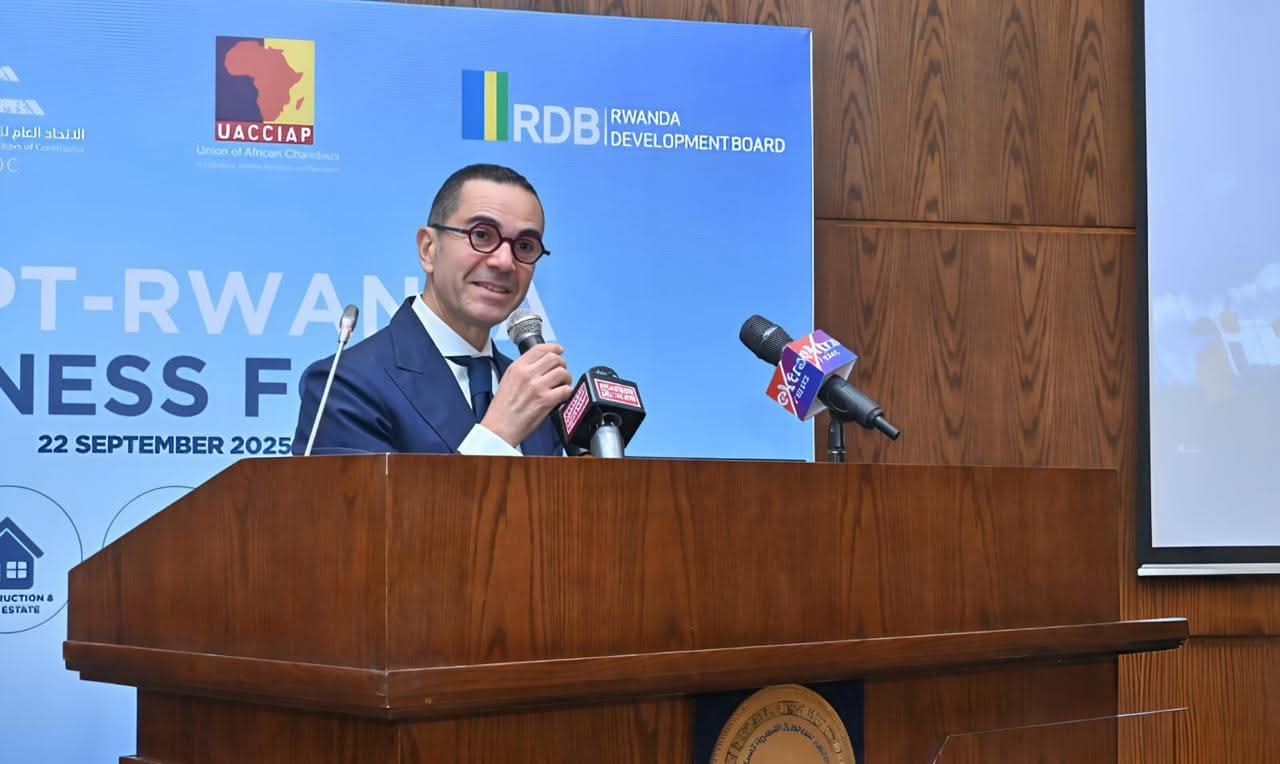 وزير الاستثمار  في كلمته أمام منتدي الأعمال المصري الرواندي: نطمح خلال عامين  إلى أن تصنف مصر  ضمن أفضل 50 دولة في العالم في مؤشرات تنافسية التجارة