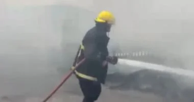 الحماية المدنية تسيطر على حريق في منزل بقنا