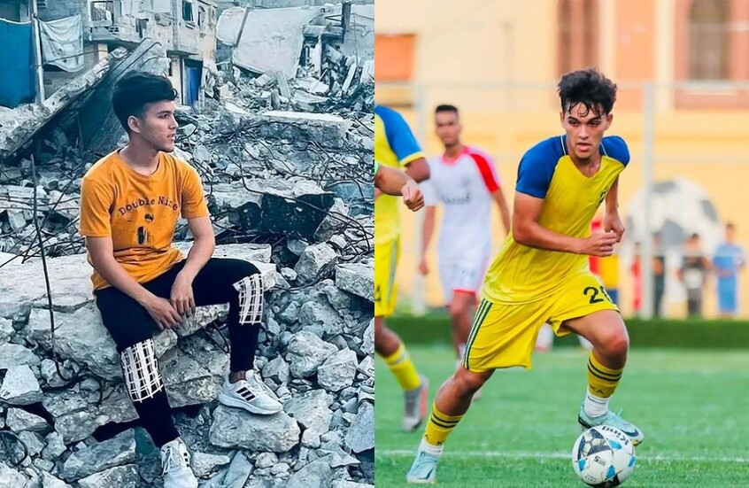 فريق إيطالي يستجيب لنداء لاعب فلسطيني شاب
