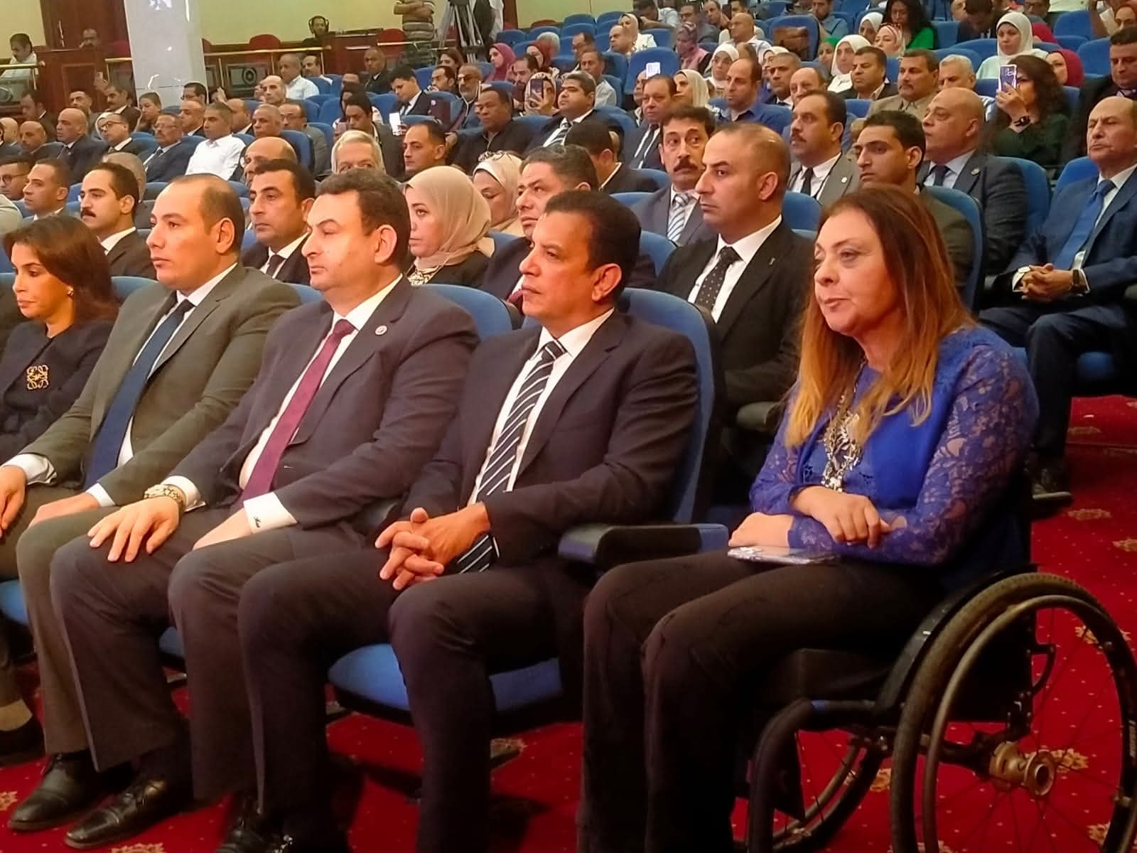 المشرف العام على "القومي للأشخاص ذوي الإعاقة" تُشارك في المؤتمر الصحفي الذي عقدته الهيئة الوطنية بماسبيرو اليوم لإعلان الجدول الإجرائي والزمني لانتخابات مجلس النواب