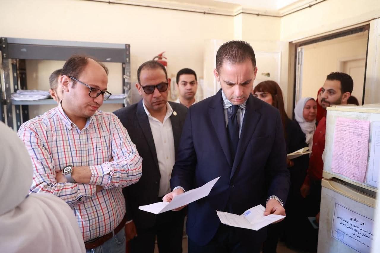 نائب وزير الصحة يجري جولة مفاجئة إلى مستشفى قطور المركزي ووحدة رعاية طفل قطور بمحافظة الغربية