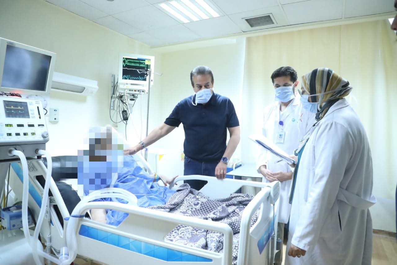 وزير الصحة يُشيد بجودة الخدمات ويتابع شخصيًا انتظام العمل بمستشفى جوستاف روسي