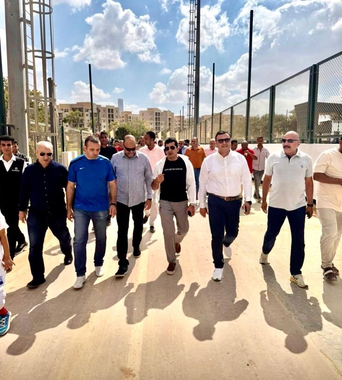 وزراء الشباب والرياضة والإسكان والعمل يتفقدون نادي النادي بالعاصمة الإدارية الجديدة قبل افتتاحه الرسمي