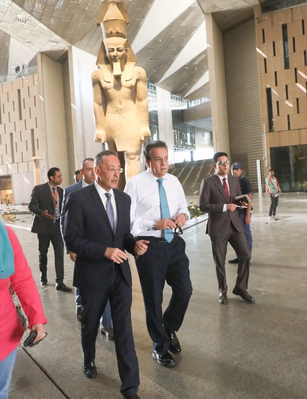 وزير الصحة والسكان يؤكد جاهزية وزارة الصحة  لتأمين افتتاح المتحف المصري الكبير بأعلى معايير الرعاية الطبية