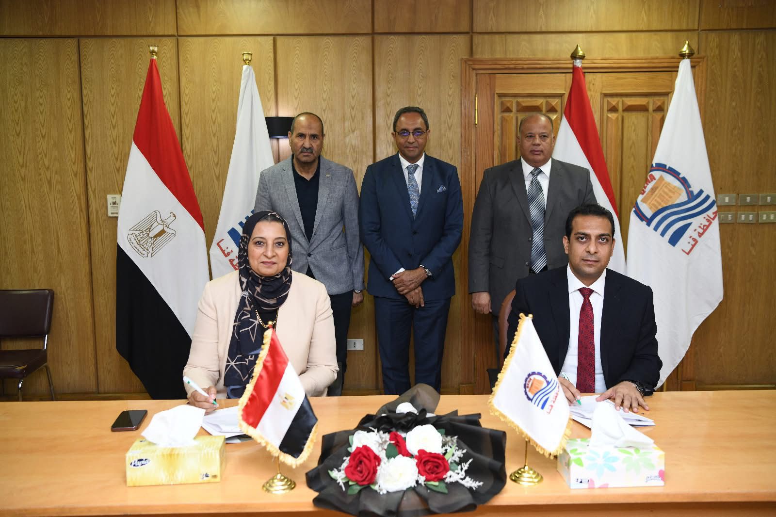 جامعة عين شمس توقع بروتوكول تعاون مع محافظة قنا لإعداد دليل الهوية البصرية والعمرانية