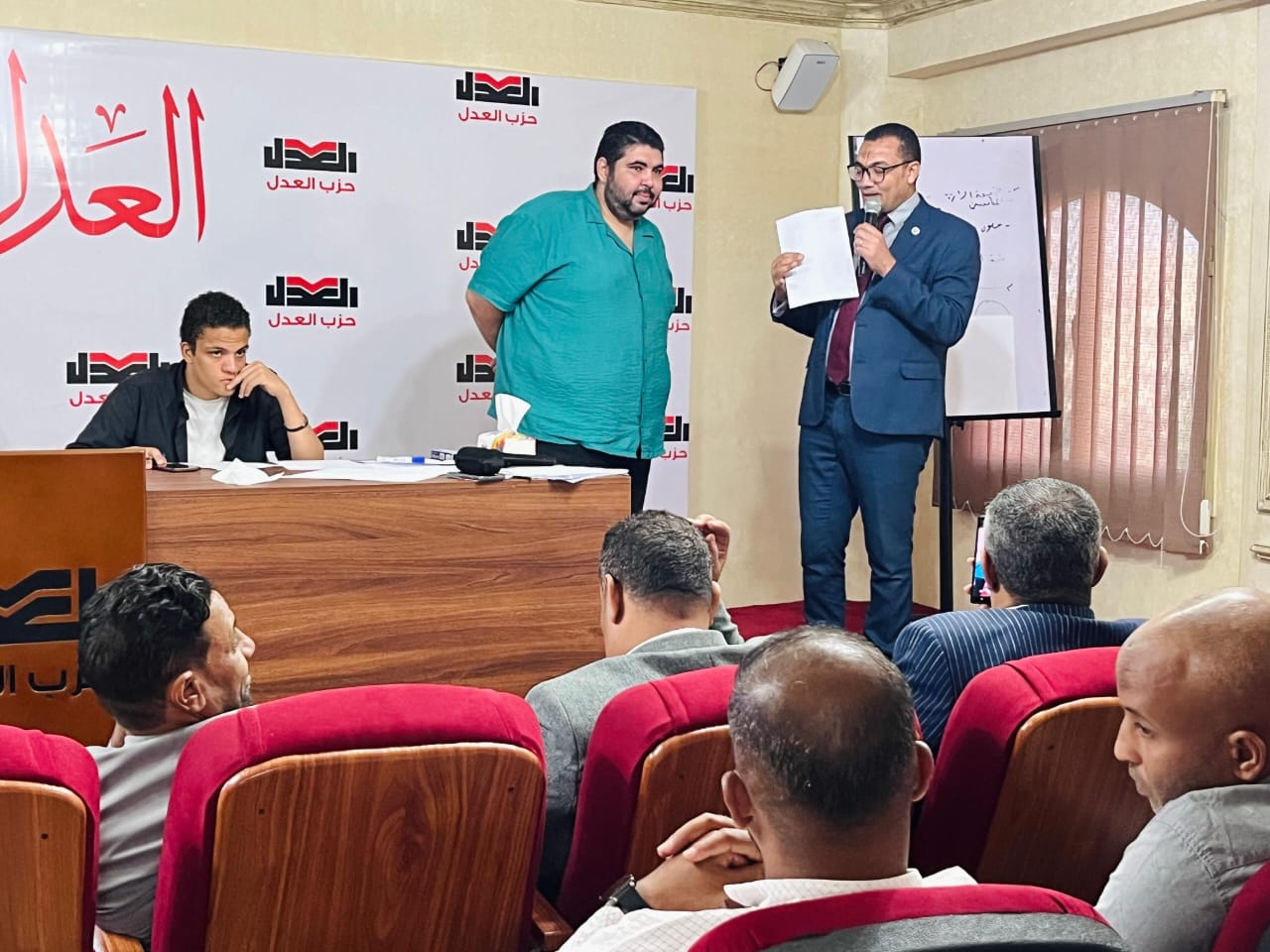 الحملة المركزية لحزب العدل تدرّب مسئولي العمل الميداني والجماهيري لمرشحي مجلس النواب 2025