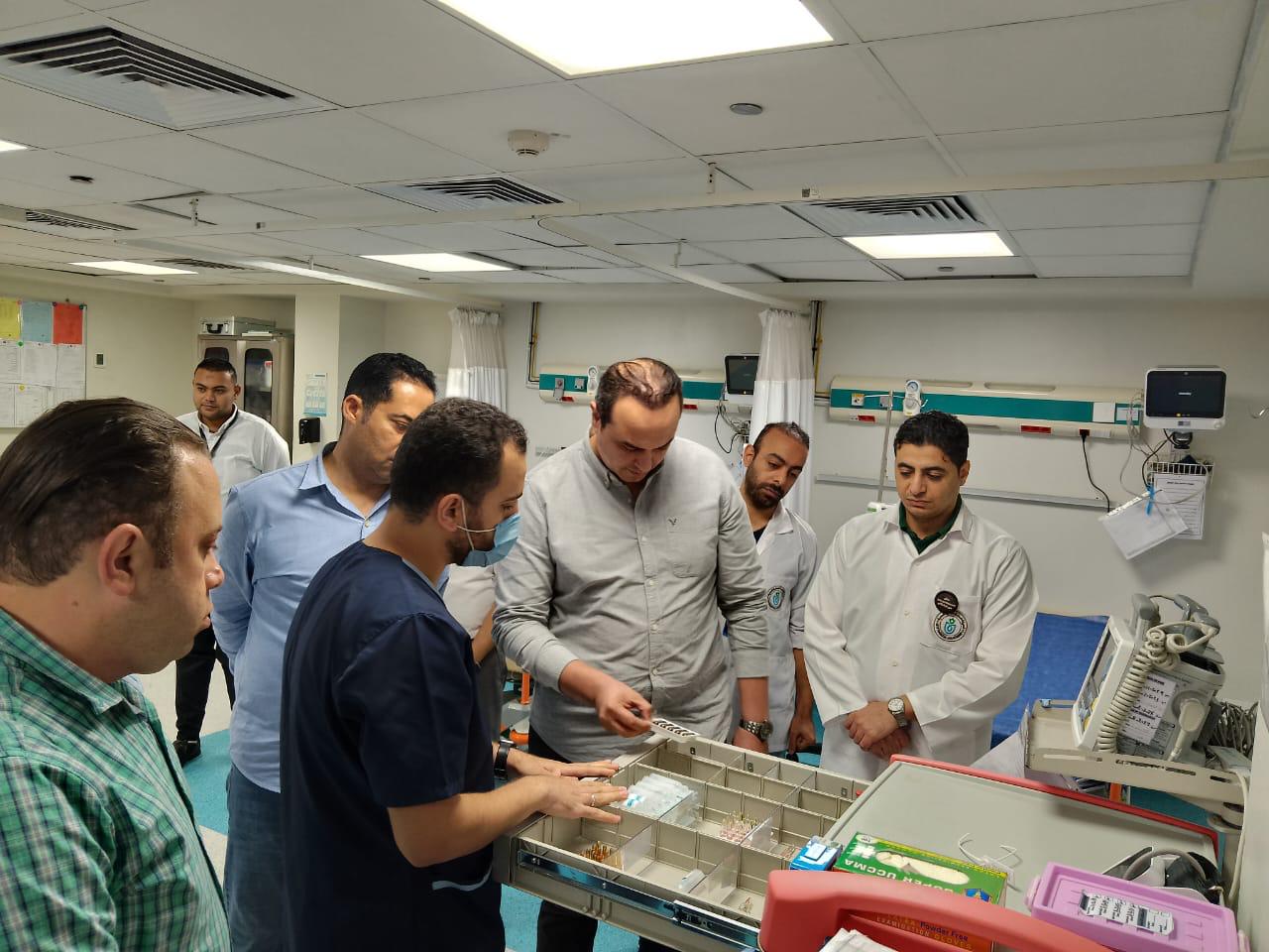 رئيس هيئة الرعاية الصحية يتفقد المنشآت الصحية التابعة للهيئة بجنوب سيناء ضمن خطة التأمين الطبي لقمة شرم الشيخ للسلام