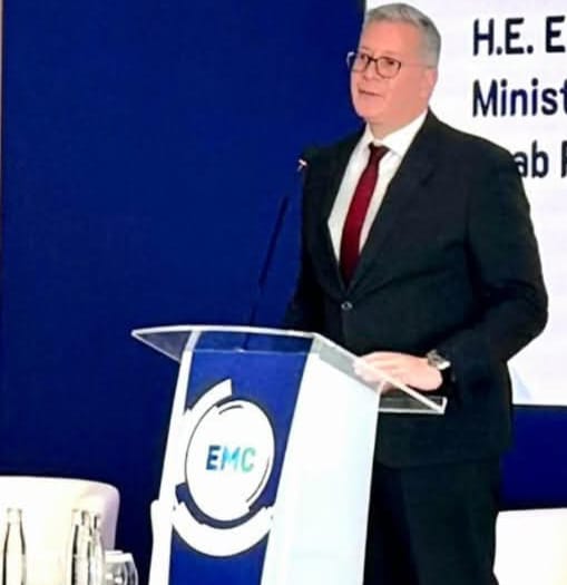 - وزير البترول والثروة المعدنية يشارك في افتتاح مؤتمر ومعرض شرق المتوسط للطاقة (EMC 2025) بمدينة ليماسول القبرصية