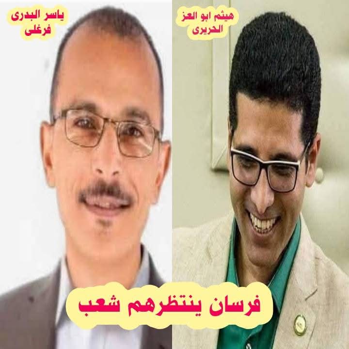 المرشح ياسر بدري الفرغلي عن الحزب المصري الديمقراطي يؤازر  هيثم الحريري ويدعمه في مواقفه الوطنية