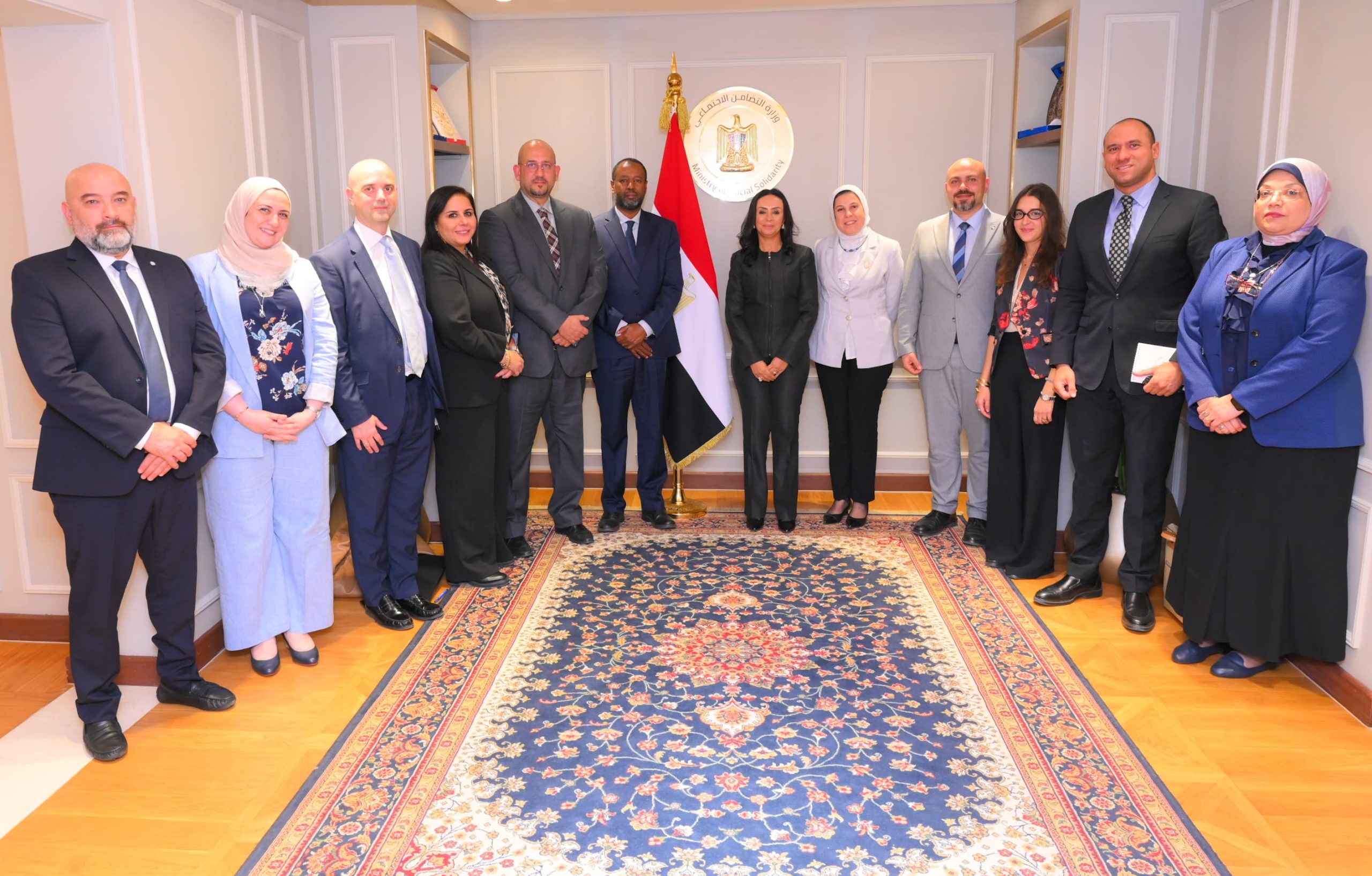 وزيرة التضامن الاجتماعي تلتقي كبير موظفي المنظمة الدولية للهجرة