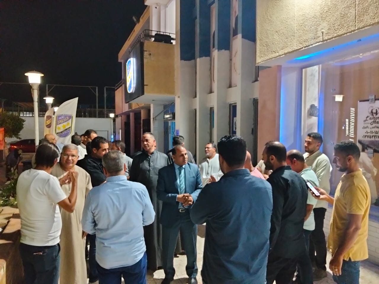 المستشار جمعة باظة يزور أبناء كفر داوود بمدينة السادات في جولة انتخابية حافلة بالتفاعل