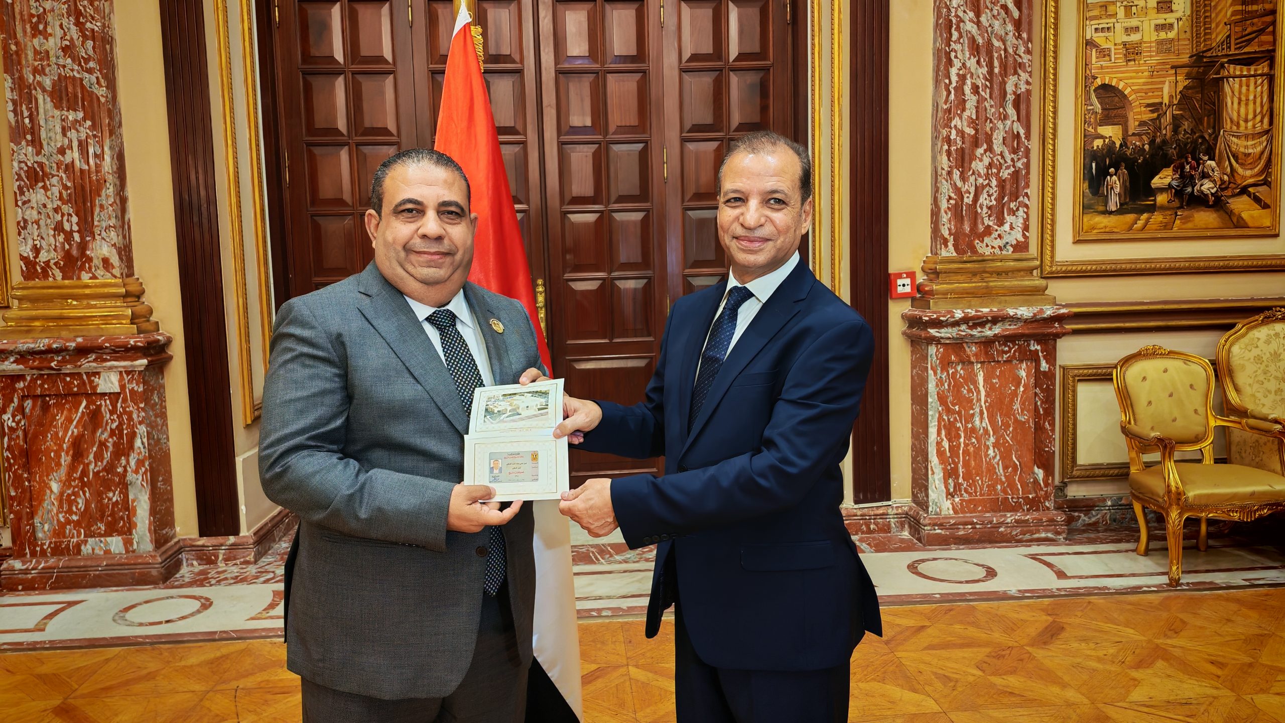 أيمن الصفتى يتسلم عضوية مجلس الشيوخ ممثلًا عن الحزب المصري الديمقراطي الاجتماعي: التعليم والصحة على رأس أولوياتي