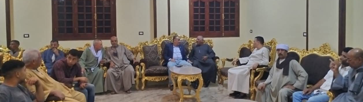 أهالي درنكة يستقبلون المرشح حسام مصطفى بحفاوة كبيرة ودعم شعبي واسع