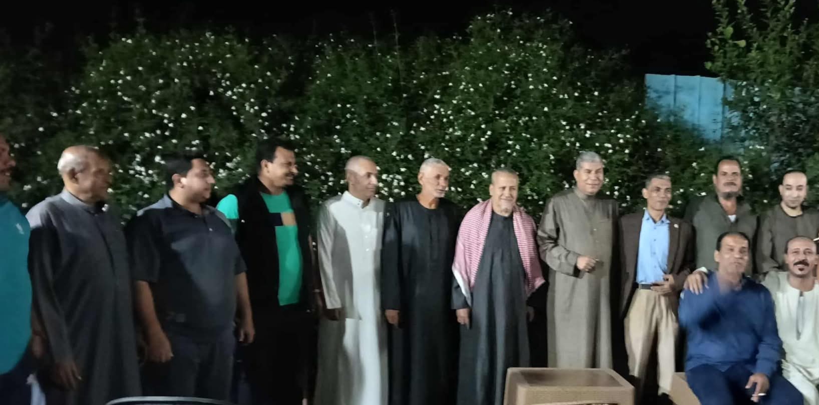القطار لا يتوقف.. أنور علي يواصل جولاته الانتخابية في كفر ابنهس وسط ترحيب الأهالي