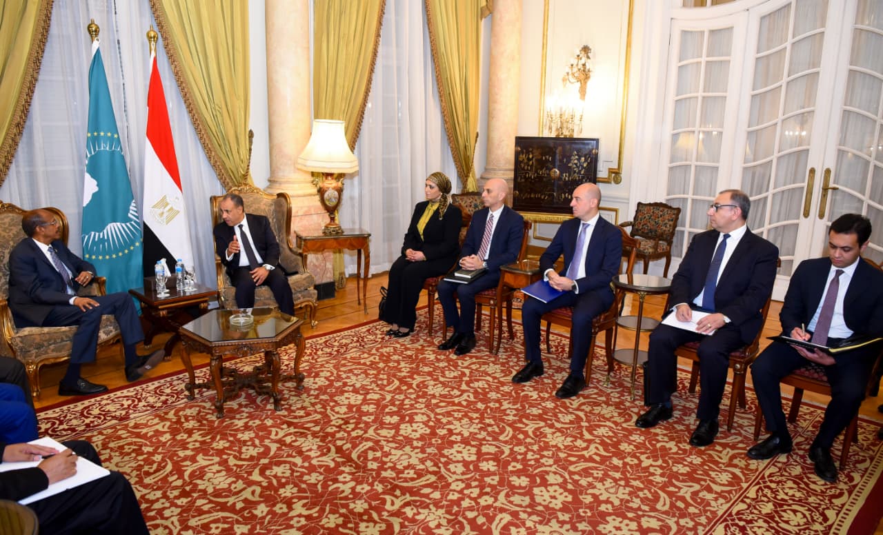 وزير الخارجية يبحث ترتيبات نشر القوات المصرية لدعم الاستقرار فى الصومال
