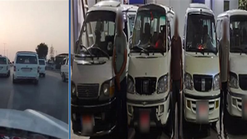ضبط قائدي 4 ميكروباصات لتعطيلهم حركة المرور في زفة بالفيوم وضبط سائق دراجة نارية بالغربية لإحداثه الضوضاء