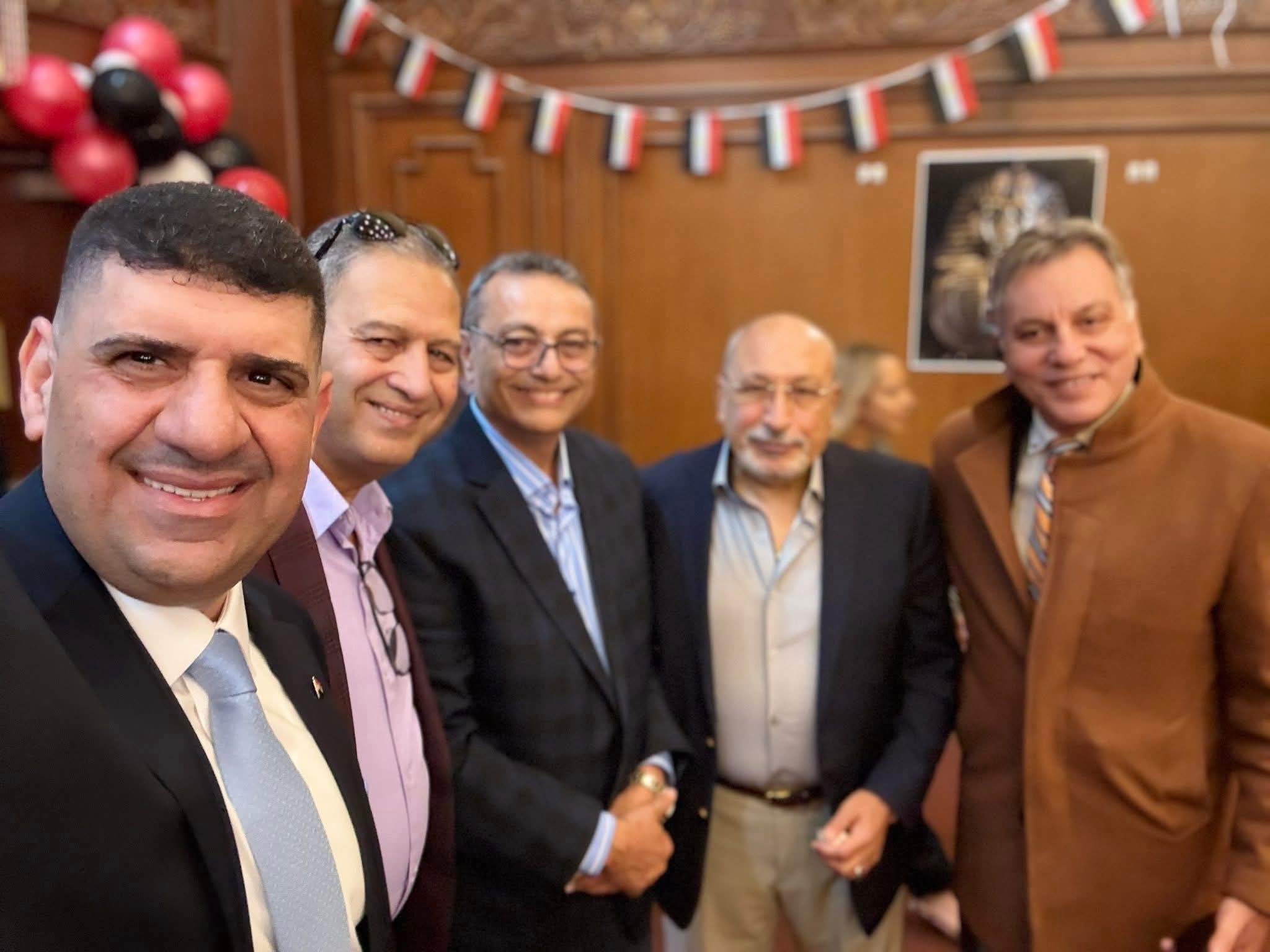 الجالية المصرية في نيويورك تشارك في احتفالية افتتاح المتحف المصري الكبير وتثني على جهود القنصلية المصرية