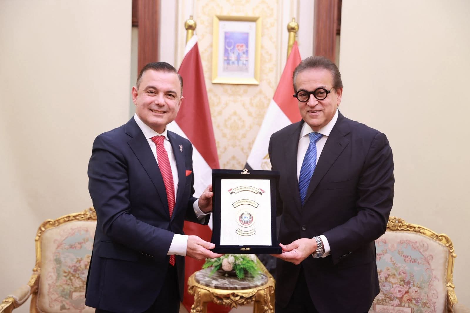 وزير الصحة يستقبل نظيره اللاتفي لتعزيز التعاون في مجالات الرعاية الصحية المتنوعة