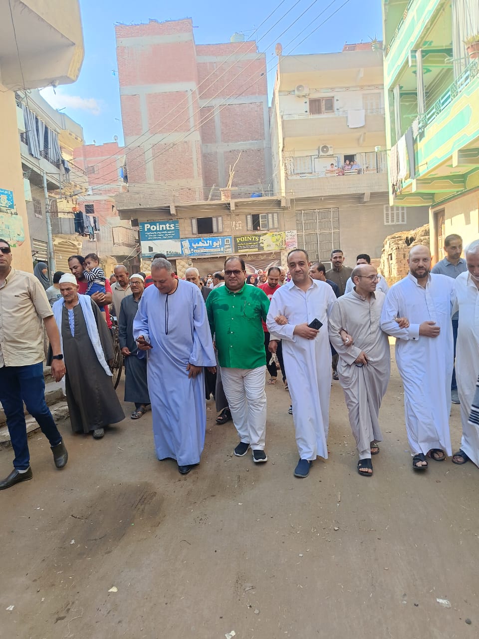 مسيرة حاشدة في قرية شاوة دعمًا للمرشح إبراهيم محمد الصعيدي بدائرة مركز المنصورة ومحلة الدمنة