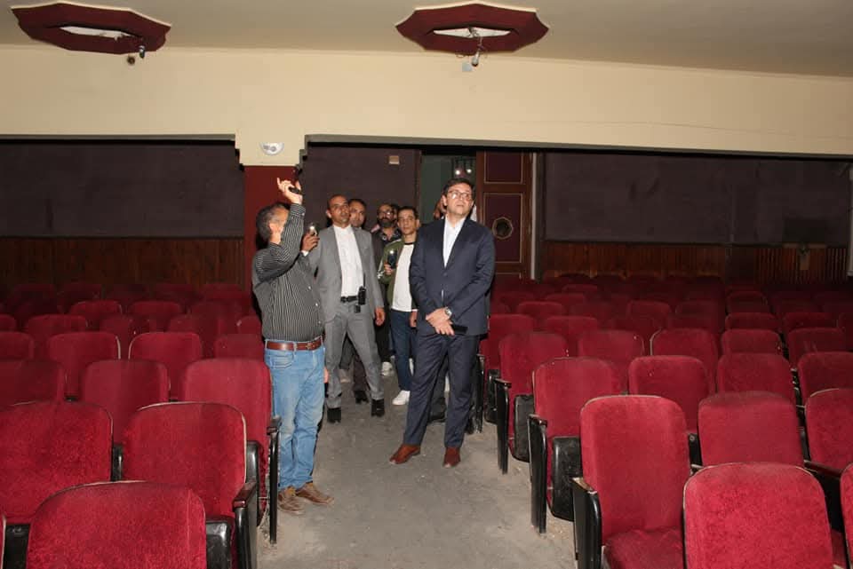 وزير الثقافة يتفقد “سينما ديانا” بوسط البلد ويوجه بسرعة تطويرها ورفع كفاءتها وتحويلها إلى سينما ومسرح لخدمة الجمهور والفن