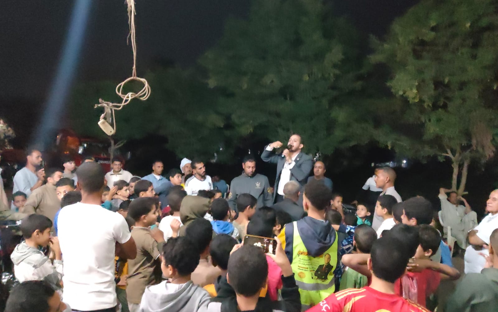 مسيرة حاشدة لدعم المرشح مصطفى عبد المولى بقرية الميمون: "الوعي أقوى من المال"