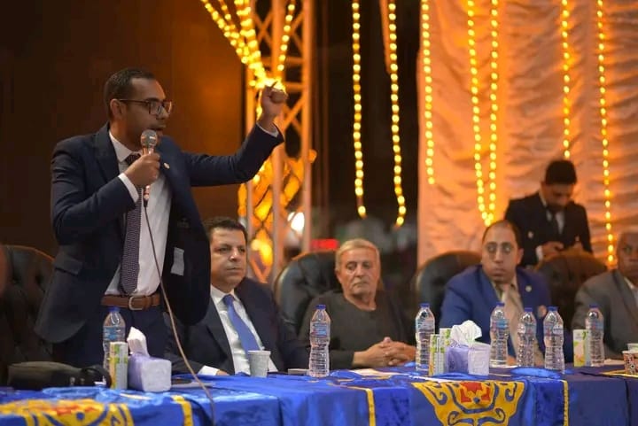 محمد نبيل يشكر أهالي العمرانية والطالبية بعد نجاح مؤتمره الجماهيري