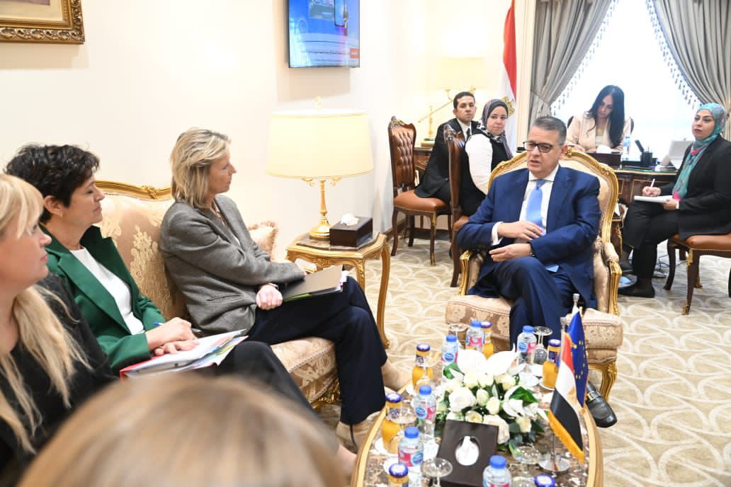 النائب طارق رضوان يلتقي الممثل الخاص للاتحاد الأوروبي لحقوق الإنسان