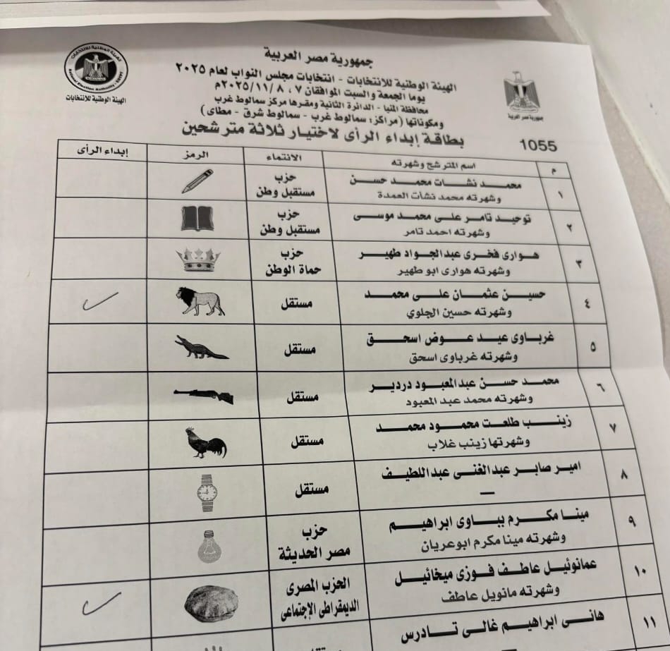 المؤشرات الأولية لتصويت المصريين بالخارج تؤكد تفوق مانويل عاطف