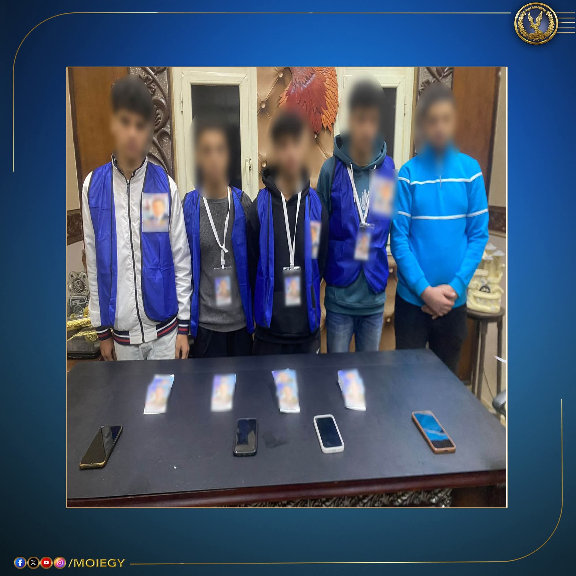 أثناء العملية الانتخابية الخدمات الأمنية ..ضبط موزعين مبالغ مالية بسوهاج وكروت دعاية إنتخابية بالبحيرة
