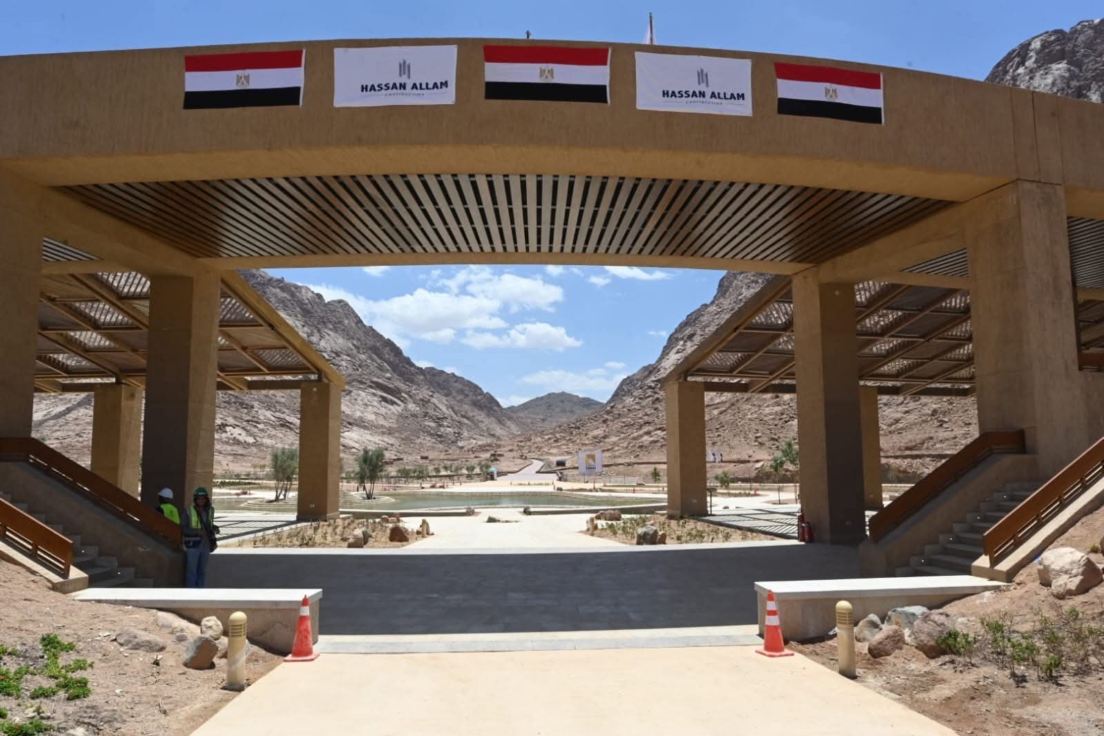 مشروع "التجلي الأعظم" بسانت كاترين يفوز بالجائزة الأولى في مؤتمر "الشرق الأوسط للاند سكيب" بأبوظبي