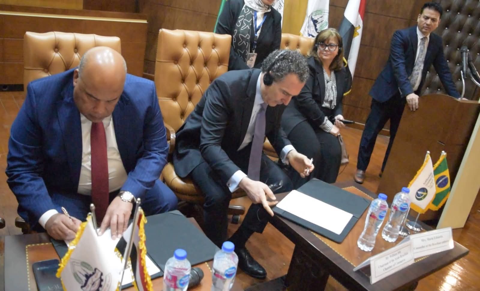 غرفة القاهرة و"العربية البرازيلية" توقعان بروتوكولاً استراتيجيًا لتعميق التعاون التجاري على هامش "منتدى الأعمال المصري البرازيلي"