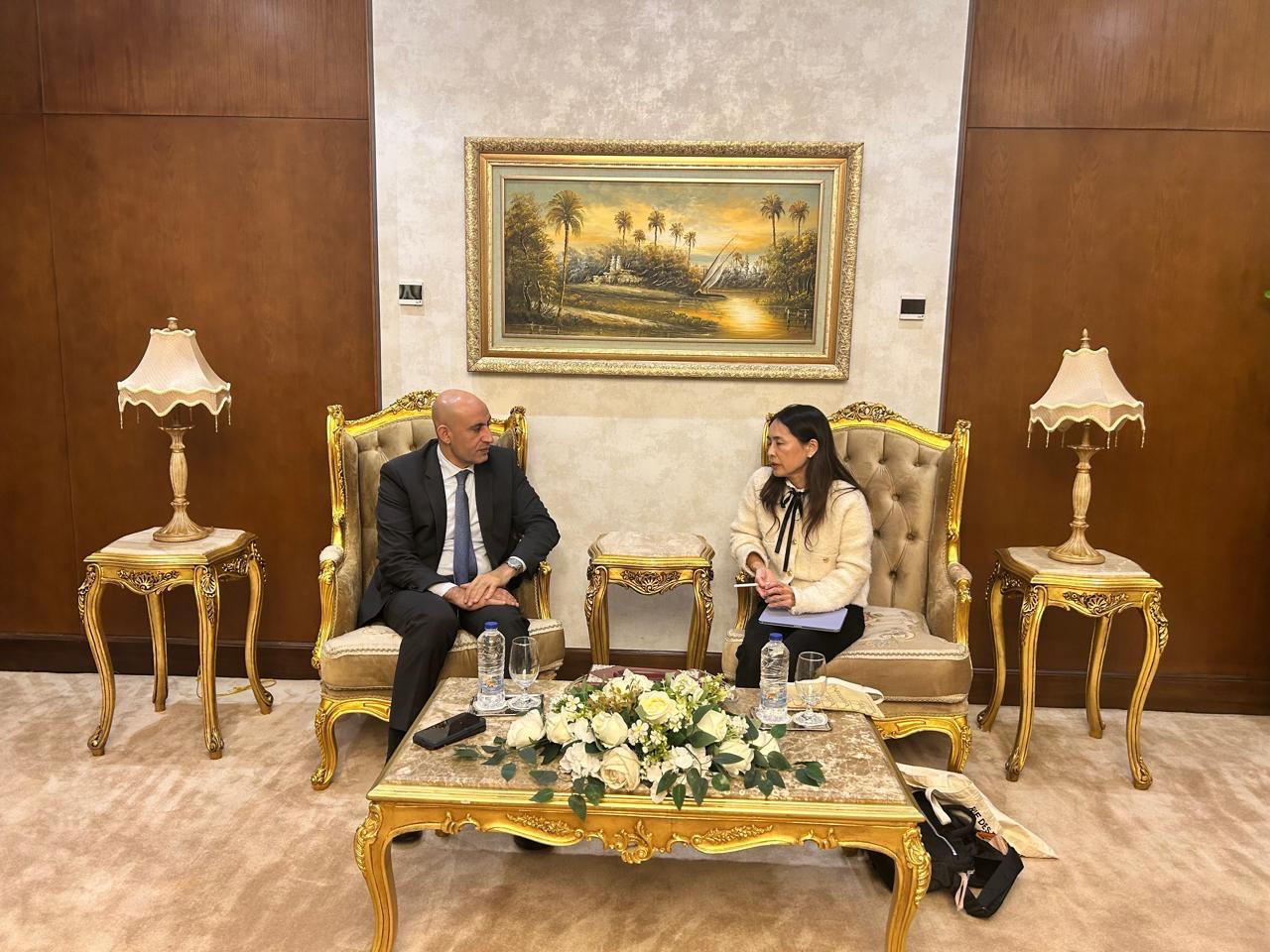 وزير التعليم يبحث مع هيئة التعاون الدولي اليابانية (JICA) سبل مواصلة التعاون المشرتك في التعليم 
