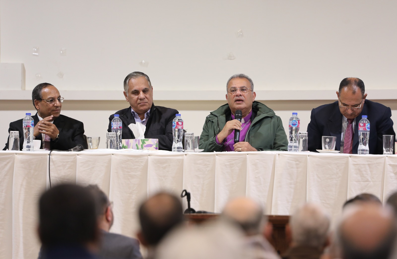 رئيس الطائفة الإنجيلية يلتقي شيوخ الكنائس الإنجيلية بمحافظة المنيا