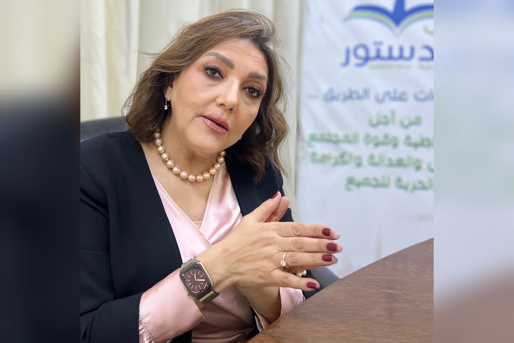 جميلة إسماعيل لـ«السلطة الرابعة»: لا أميل للترشح مجددًا لرئاسة حزب الدستور إلا إذا اقتضت الضرورة القانونية والتنظيمية ذلك