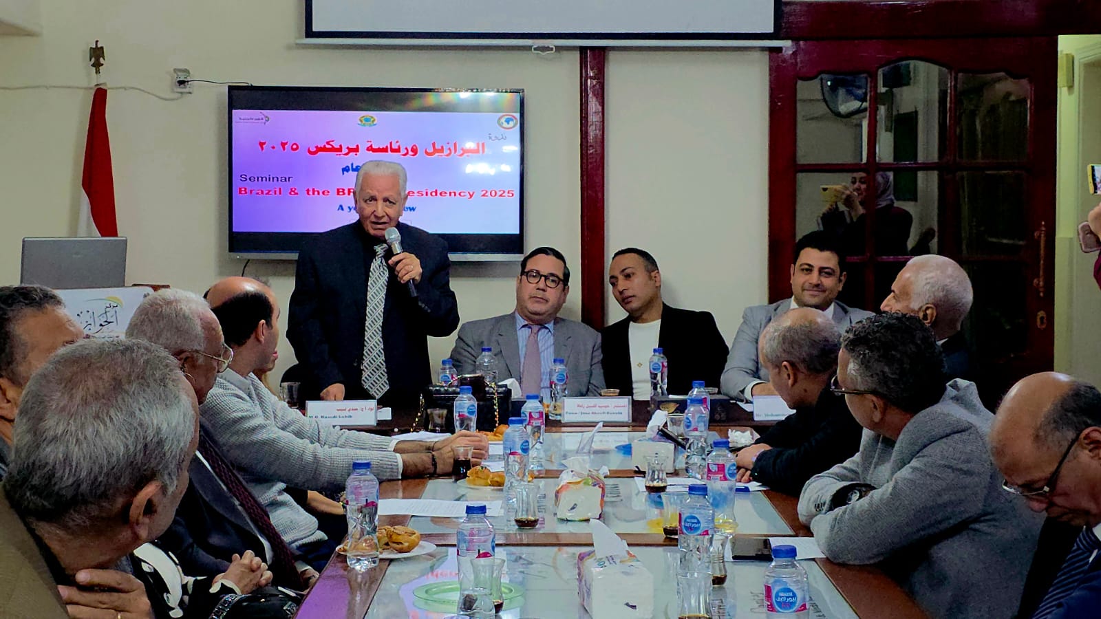 مستشار سفير البرازيل ... بريكس يعول على الدور المصري في تحقيق السلام الدولي والإقليمي
