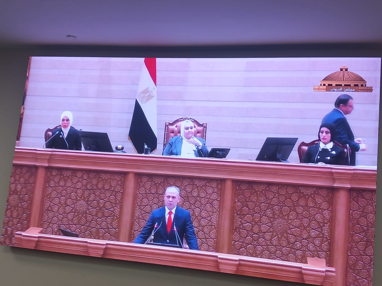 انطلاق الجلسة الافتتاحية لمجلس النواب للفصل التشريعي الثالث من العاصمة الإدارية الجديدة