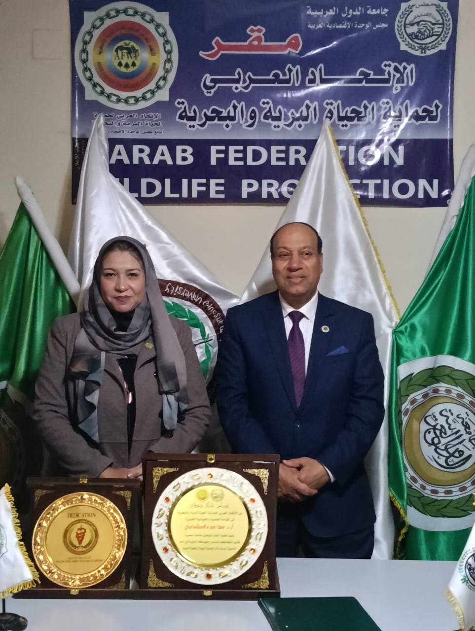 تعزيزاً للعمل البيئي المشترك.. بروتوكول تعاون بين "الاتحاد العربي لحماية الحياة البرية" و"طب بيطري المنصورة"