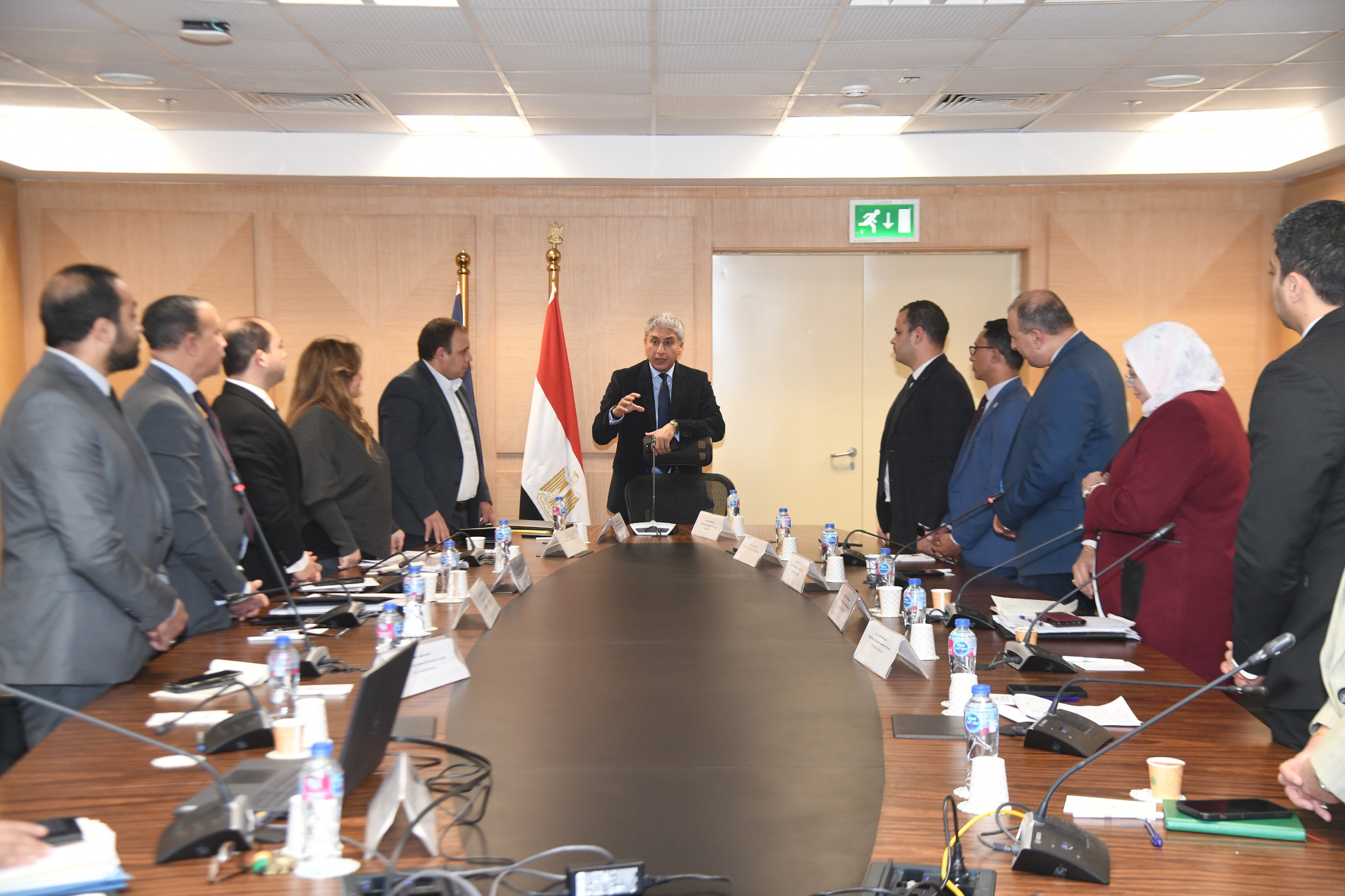 اجتماعات اللجان المشتركة بين السياحة والآثار والمركزي للتنظيم والإدارة لحديث الهياكل التنظيمية
