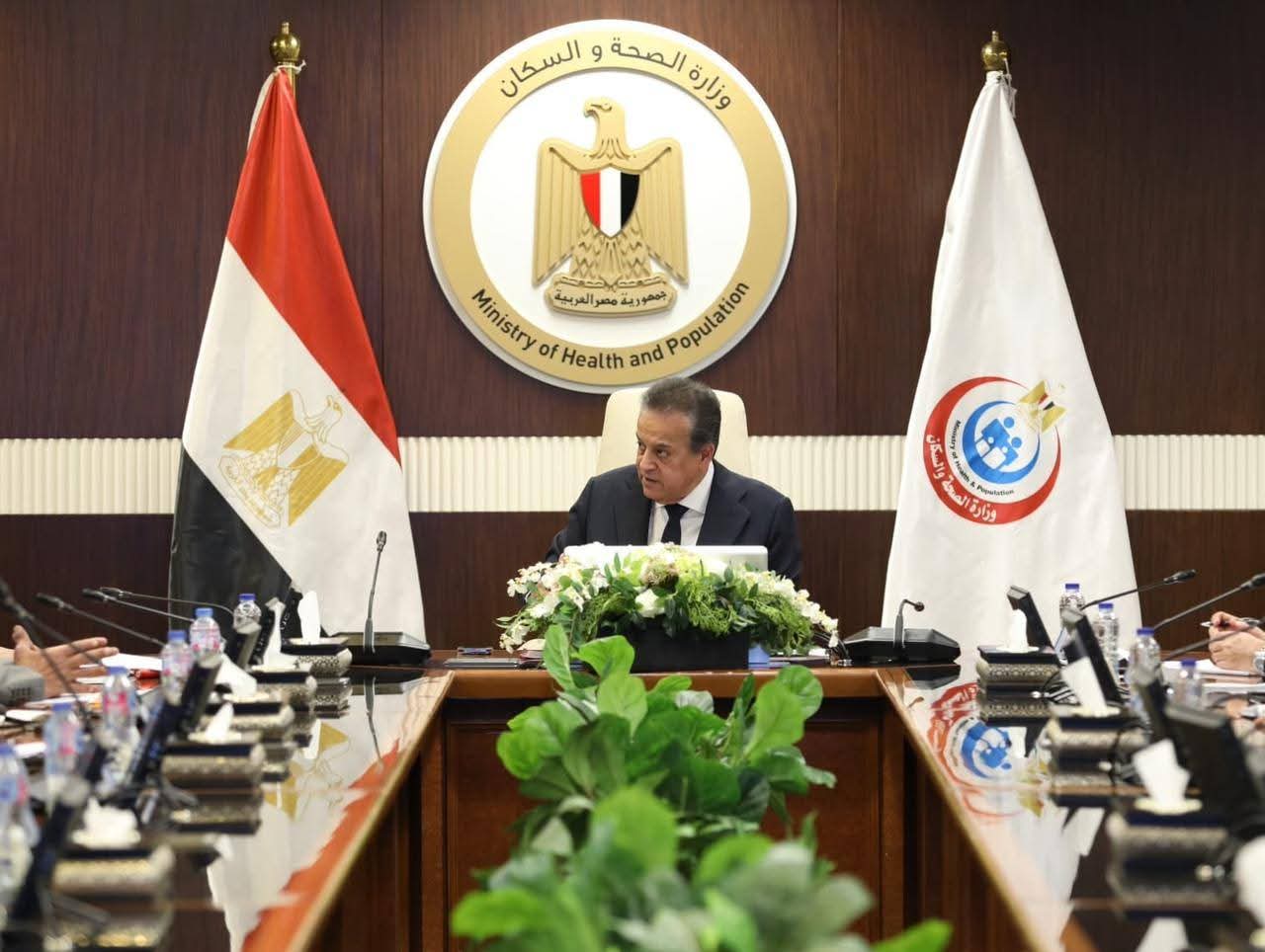 وزير الصحة يبحث مع رئيس الهيئة العربية للتصنيع تسريع مشروعات تطوير المستشفيات والمنشآت الصحية