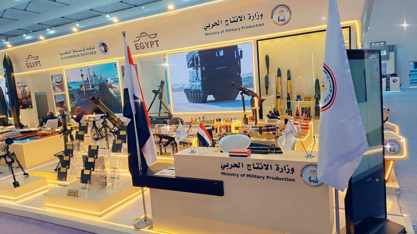 الإنتاج الحربي المصري يعرض أحدث قدراته الدفاعية في معرض الدفاع العالمي 2026 بالرياض