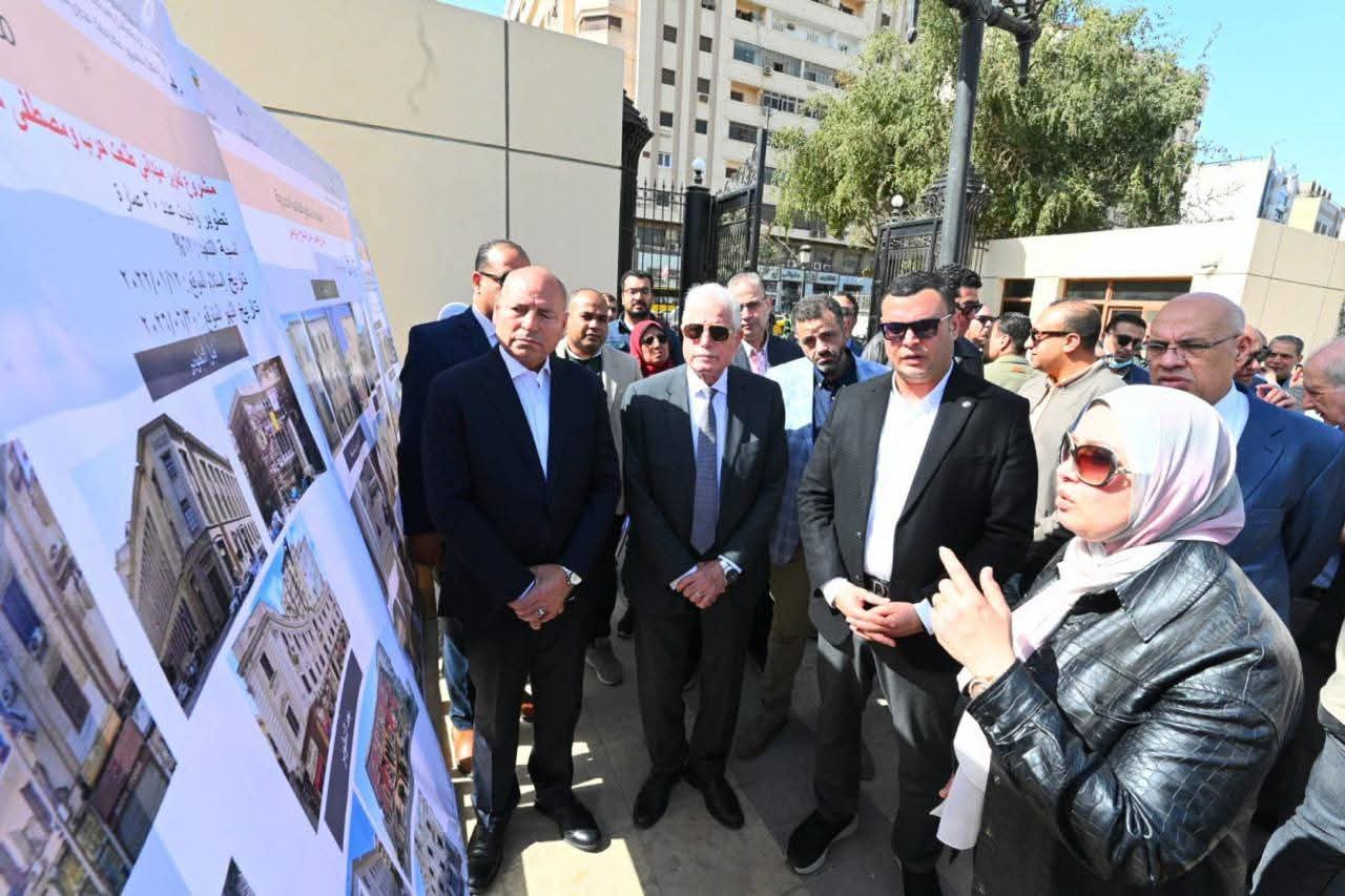 وزير الإسكان ومحافظ القاهرة ومستشار رئيس الجمهورية يتابعون مشروعات تطوير القاهرة الخديوية