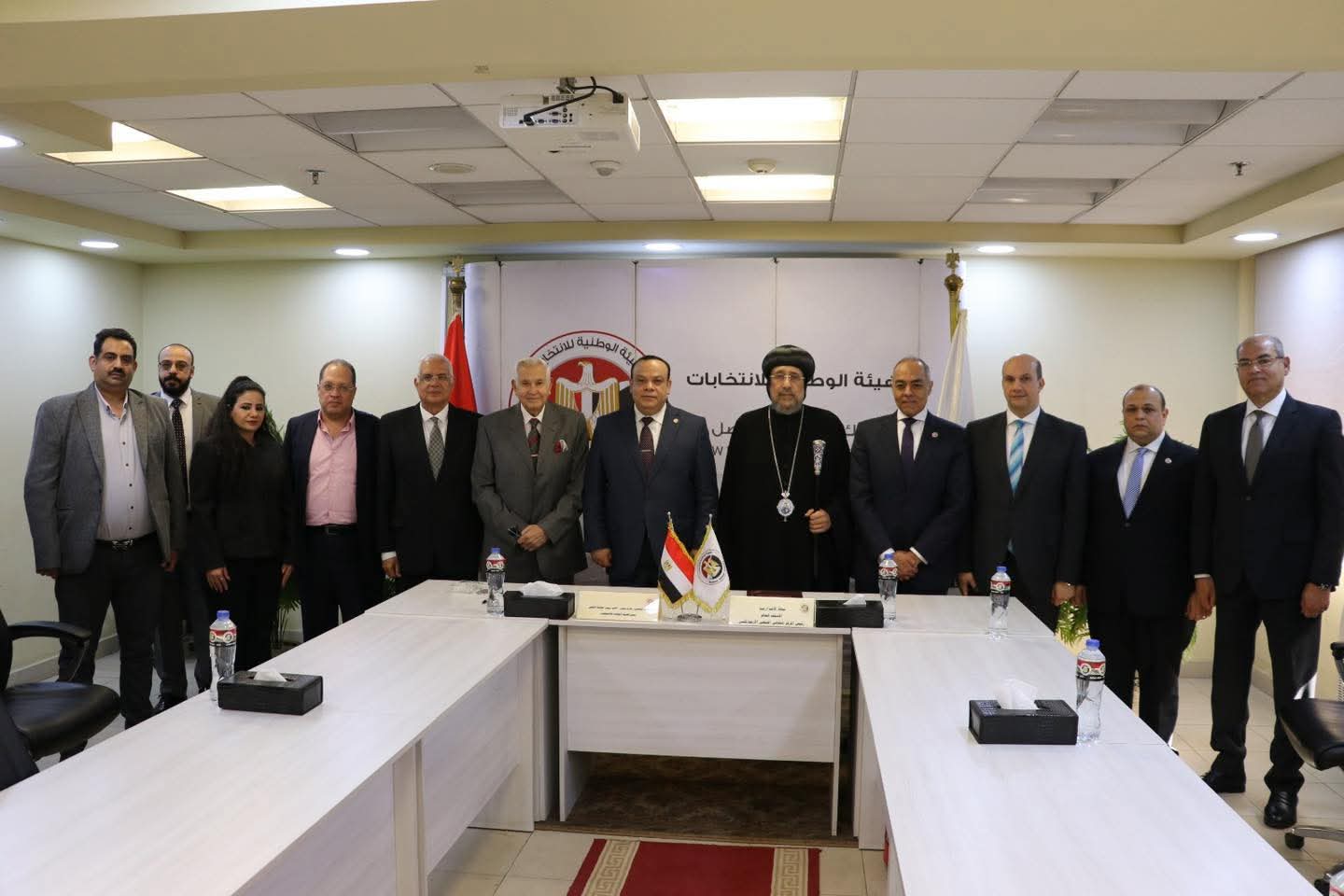توقيع بروتوكول تعاون بين الهيئة الوطنية للانتخابات والمركز الثقافي القبطي لتعزيز الوعي الانتخابي والسياسي