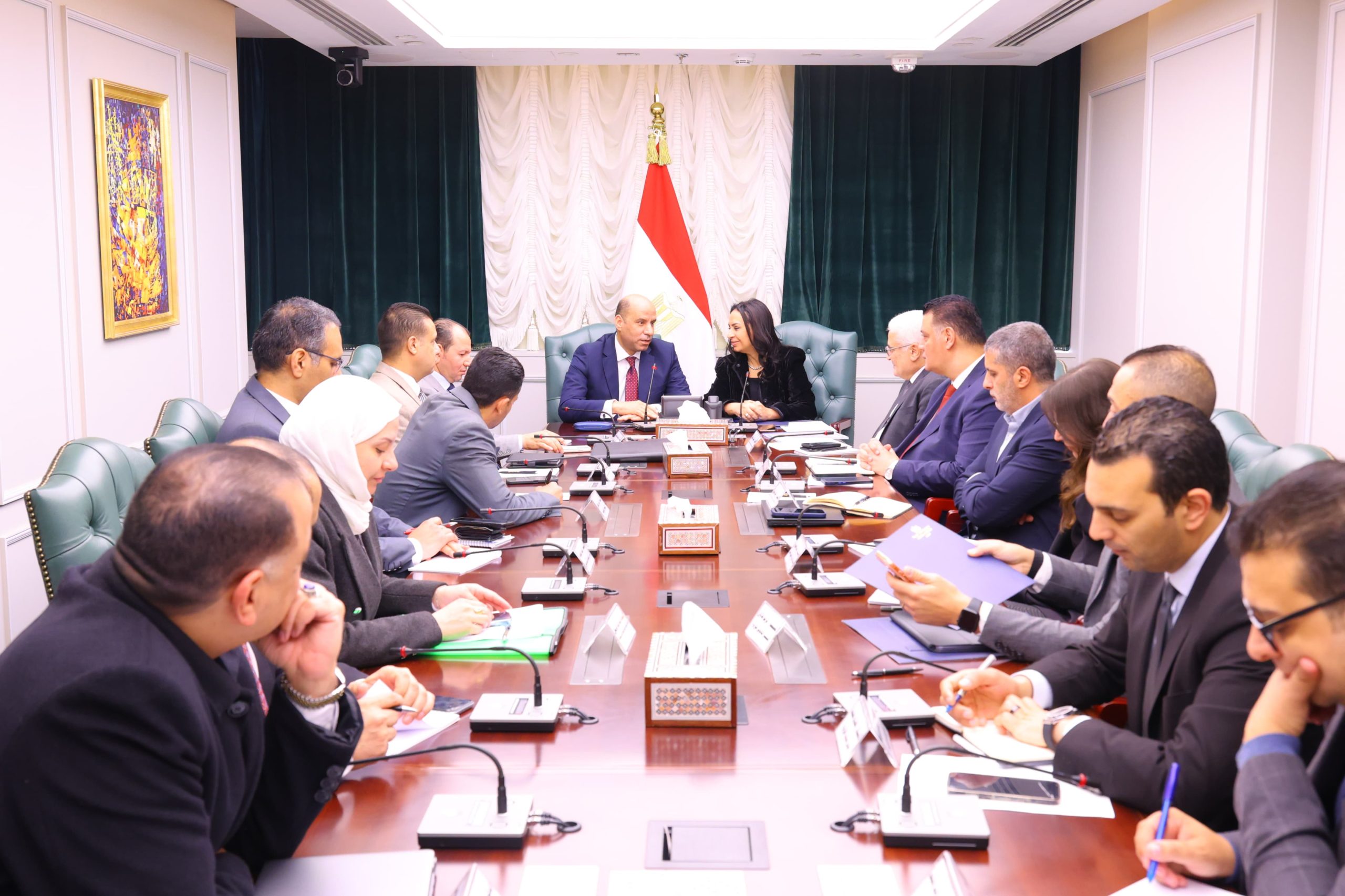 وزيرة التضامن الاجتماعي تلتقي وزير العمل .. ويبحثان تعزيز التعاون في عدد من الملفات المشتركة 