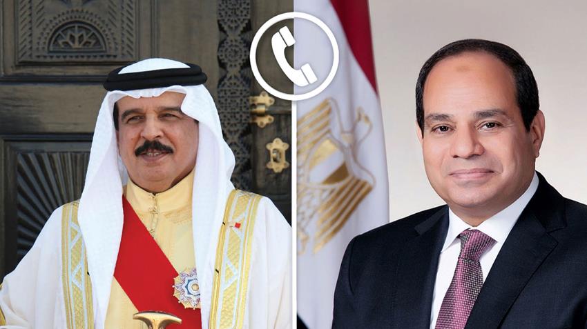 السيسي يتصل بملك البحرين ويؤكد تضامن مصر بعد الهجوم الإيراني 🚨