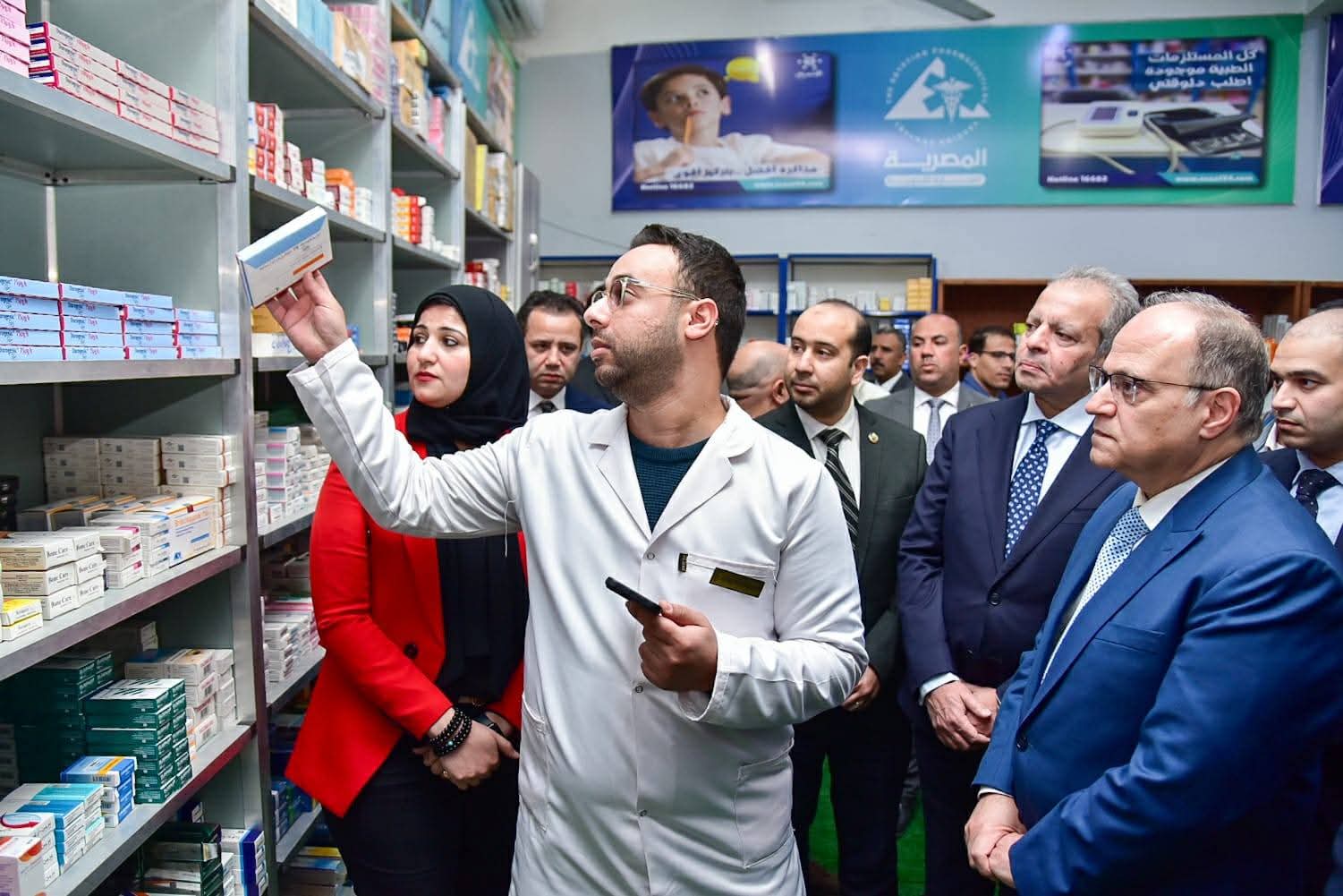 هيئة الدواء تطلق المرحلة الأولى لمنظومة التتبع الدوائي من إسعاف الجيزة