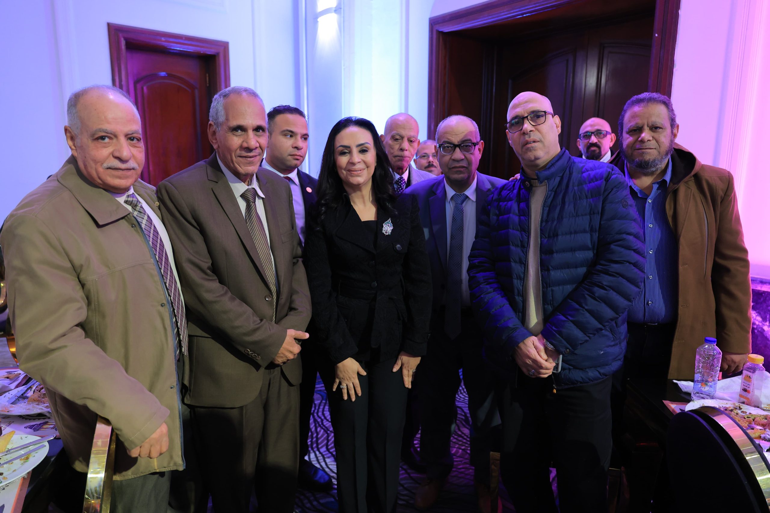 وزيرة التضامن الاجتماعي تشهد حفل الإفطار السنوي لأسرة بنك ناصر الاجتماعي